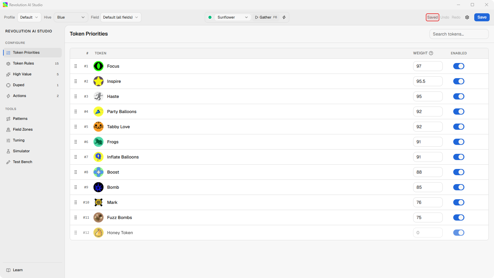Session controls showing Standalone tip
